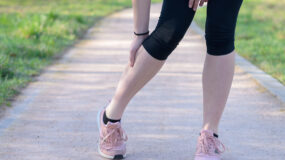 jogger feeling pressure and pain in leg for compartment syndrome